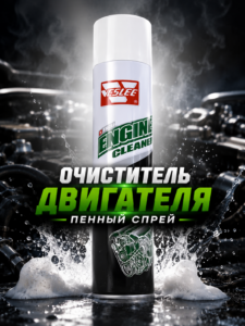 Spray pentru curățarea motorului VESLEE Engine Cleaner, 650 ml