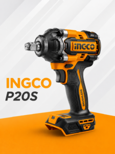 Аккумуляторный ударный гайковёрт INGCO 20V Brushless 360 Нм