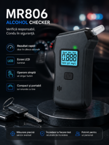 Цифровой алкотестер MR806 с LCD-дисплеем