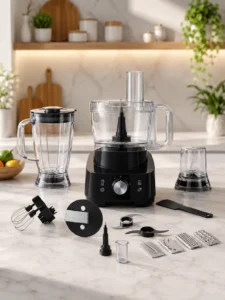 Robot de bucătărie Heinner FineGourmet HFP-K1000WP, 1000 W