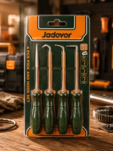 Набор крючков и шила JADEVER JDSS2604, 4 предмета