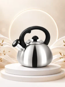 Ceainic din inox pentru aragaz WiSmark S-007, 2.5 L
