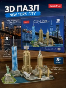 3D пазл CityLine – Нью-Йорк