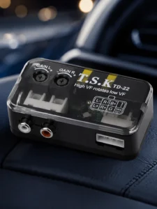 Автомобильный аудиоконвертер High Level в RCA T.S.K. TD-22, 2 канала
