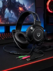 Căști gaming cu microfon FCB Gaming Headset G604