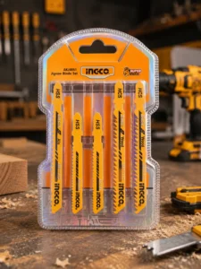 Set lame pentru fierăstrău pendular INGCO AKJ0051, 5 piese