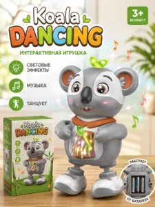 Koala Dancing — интерактивная игрушка с музыкой и подсветкой