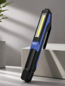 Lampă de inspecție LED BREVIA Pen Light 2W COB 150 lm cu magnet și clips