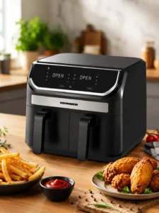 Двойная аэрофритюрница Heinner Double Master HAF-KDB1700BK