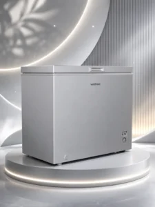 Морозильный ларь Vestfrost VFC 200/S, 199 л, класс A+, серый