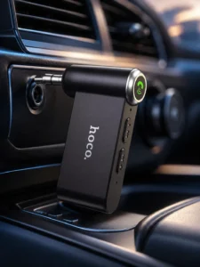 Автомобильный Bluetooth AUX ресивер HOCO E58