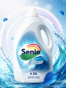 Гель для стирки цветного белья Senin Ocean 4,35 л
