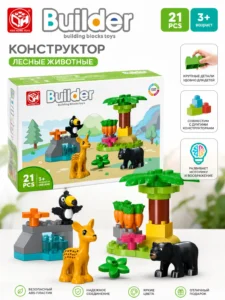 Конструктор Builder – Лесные животные