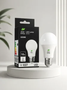 Светодиодная лампа Green Energy A55 E27, 10 Вт, 6500K
