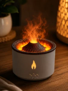 Difuzor de aromă cu efect flacără și umidificator