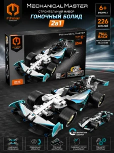 Конструктор Mechanical Master – Гоночный болид Formula 2 в 1