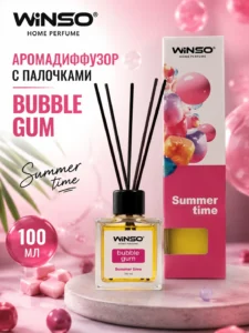 Аромадиффузор с палочками WINSO Home Perfume – Bubble Gum