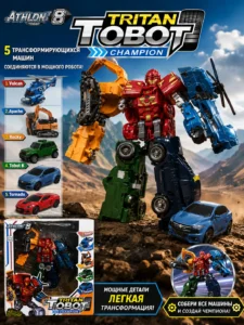 Робот-трансформер Tobot Titan Champion
