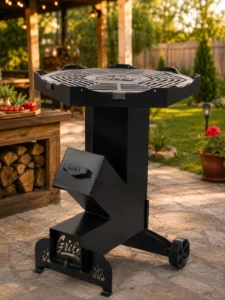 Grătar tip rachetă XL TURBO cu grilaj, model 60517