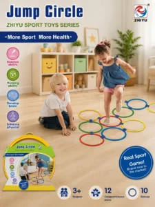 Set de joacă pentru copii „Cercuri pentru sărituri” Zhiyu Jump Circle