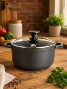 Cratiță cu capac MH9024, 24 cm, 4,4 L