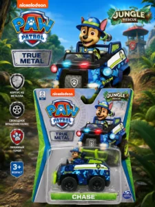 Mașinuță metalică Paw Patrol Chase – Jungle Rescue