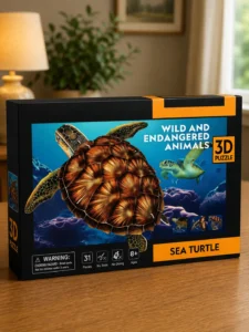 3D-пазл CubicFun National Geographic Морская черепаха