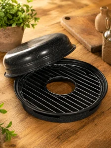 Tigaie grill pentru aragaz pe gaz 33,8 cm, model B-1109