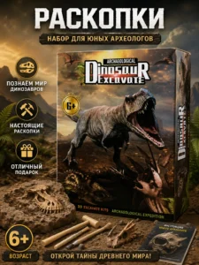 Set arheologic pentru excavarea scheletului de Velociraptor