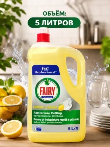 Detergent profesional pentru vase Fairy Professional Lemon 5 L