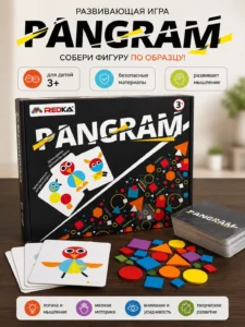 Joc educativ mozaic Redka Pangram