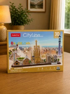 Puzzle 3D CubicFun CityLine Barcelona