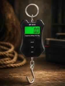 Cântar electronic portabil cu cârlig SF-910, 200 kg