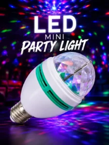 Bec LED rotativ pentru petreceri – Mini Party Light