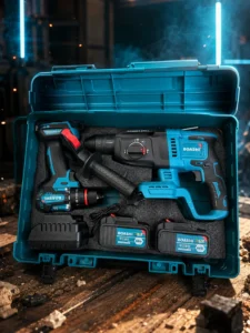 Set scule cu acumulator BOASHI 88VF, 2 piese