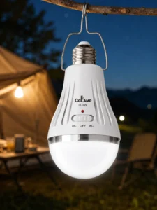 Bec LED reîncărcabil de urgență GC Lamp CL-029, 10 W