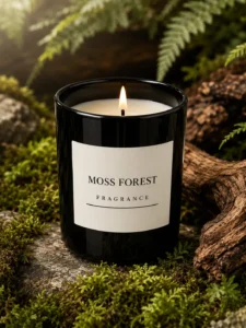 Lumânare parfumată Home Naturals Moss Forest, 35 h