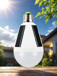 Bec LED solar de urgență, 7 W