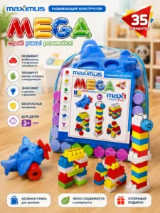 Constructor Maximus MEGA Maxi Creative Bricks, 35 piese