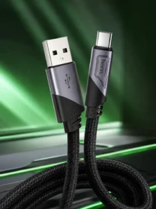 Cablu Hoco U119 Machine USB-A – Type-C 1.2m 5A