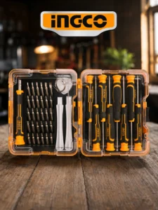 Set șurubelnițe de precizie cu biți INGCO HKSDB0458