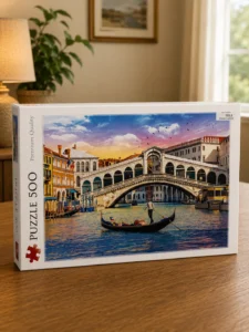 Puzzle Trefl Podul Rialto, Veneția – 500 piese