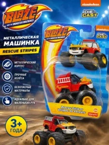 Машинка-монстр Blaze Rescue Stripes