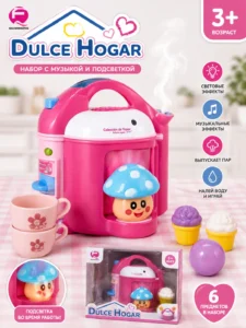 Set aragaz de jucărie cu muzică și lumini Dulce Hogar