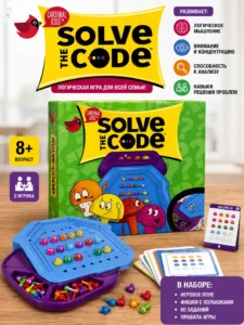 Joc de logică „Descifrează codul” Cardinal Kids Solve The Code