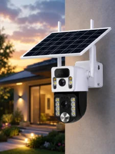 Cameră de supraveghere exterior 4G cu panou solar OEM VCS03-G