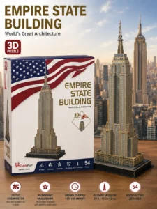 Puzzle 3D CubicFun Empire State Building