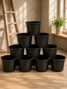 Set 10 găleți din plastic Waltz Bucket 12 BASIC, 12 L
