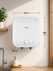 Boiler electric Haier ES10V-SQM1, 10 L, 1500 W, ieșire jos