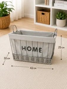 Декоративная корзина для хранения HOME
